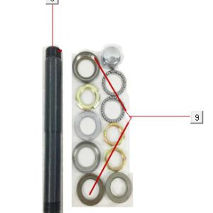 E-Chopper GTS 3.0 Stuurbout + Lagerset