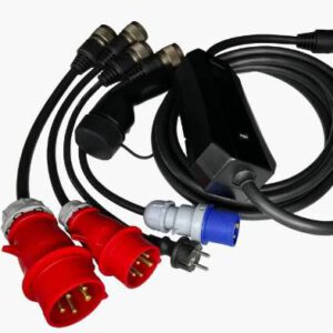 Mobiele laadkabel type 2 1,4 kW - 22 kW complete set