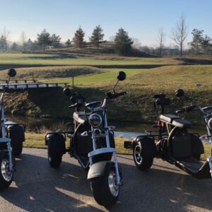T4G 3-wheel scooter 20 Ah (met golftashouder)