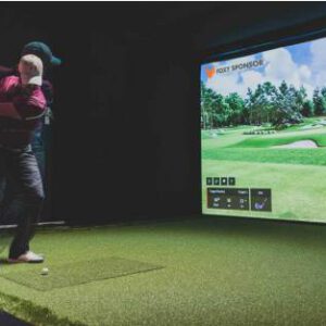 Golf and Greens - Indoor Simulator Box Golf Cage