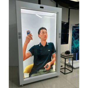 AVLink - 86inch Holobox Transparent LCD Showcase 3D Holographic Display