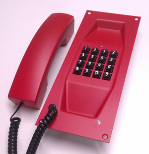 300-DR Installation Telephone red