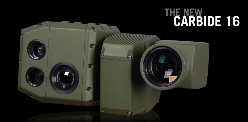 CARBIDE 16 Pan/Tilt/Zoom Thermal/Color/Laser/Range Finder