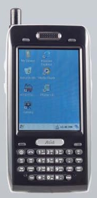 Rugged industrial PDA Atid Eagle with GPRS function