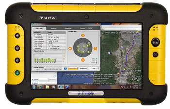 Yuma rugged tablet computer