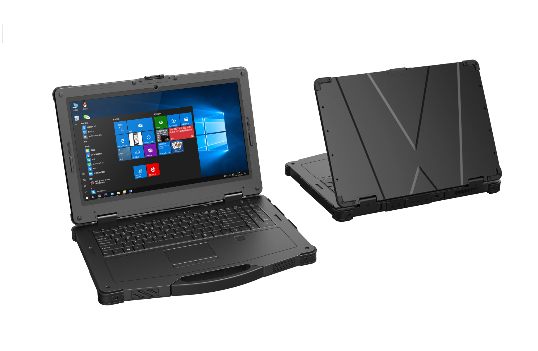 15.6" intel: EM-X15T Windows 10/11 fully rugged tablet i5/i7 6300mAh dual-battery