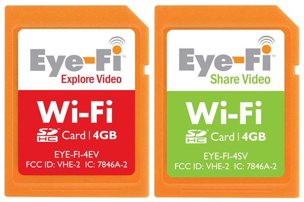 Eye-Fi Video 4 gb with wifi card