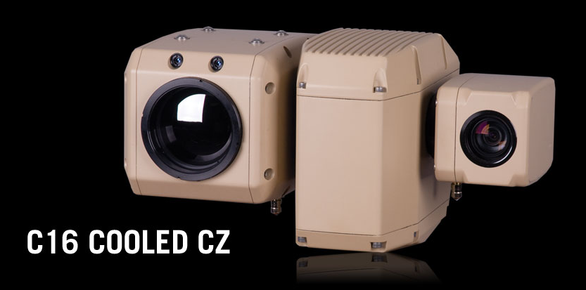 C16 COOLED CZ Pan/Tilt/Zoom Thermal/Color/Laser/Range Finder