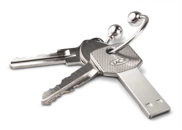 LaCie Rugged USB Flash Drive iAmaKey