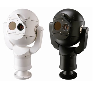 MIC612 Thermische PTZ camera duel sensor zwart IP68