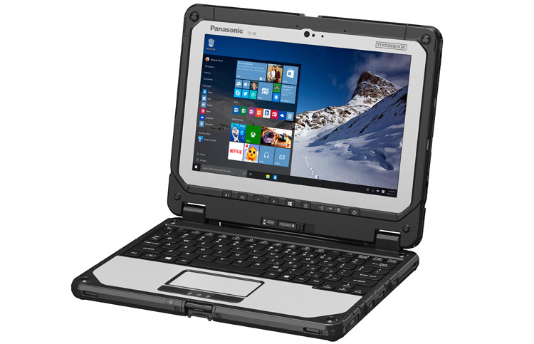 Panasonic 2 in 1 Fully Rugged Laptop