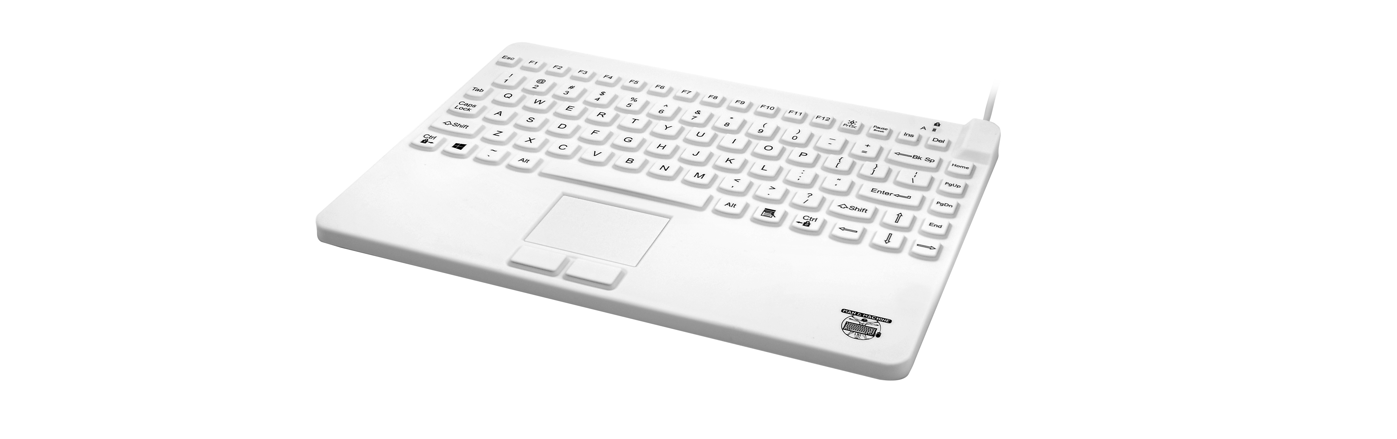 Slim Cool Plus White Keyboard