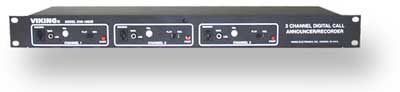 Viking DVA-1003B 3 Port Digital Voice Announcer