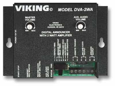 Viking DVA-2WA Digital Voice Announcer with Amplifier
