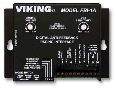 Viking FBI-1A Feedback Eliminator