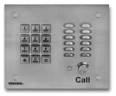 Viking K-1700-3 Vandal Resistant, Handsfree Speaker Phone