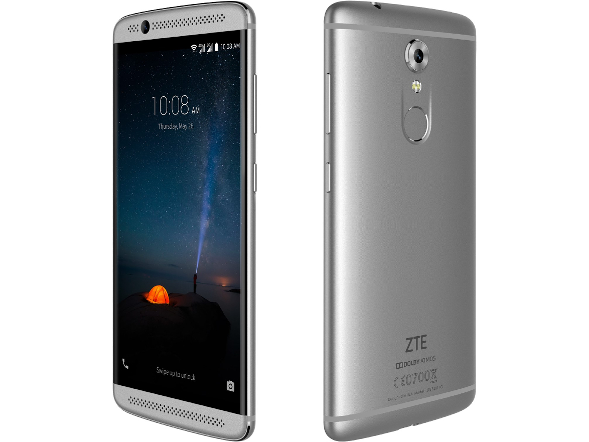 ZTE Axon 7 Grijs - Dualsim