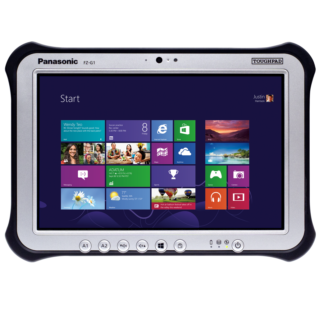 ATEX Windows 8pro Tablet Panasonic FZ-G1 mk1 BT/WLAN/4G/GPS
