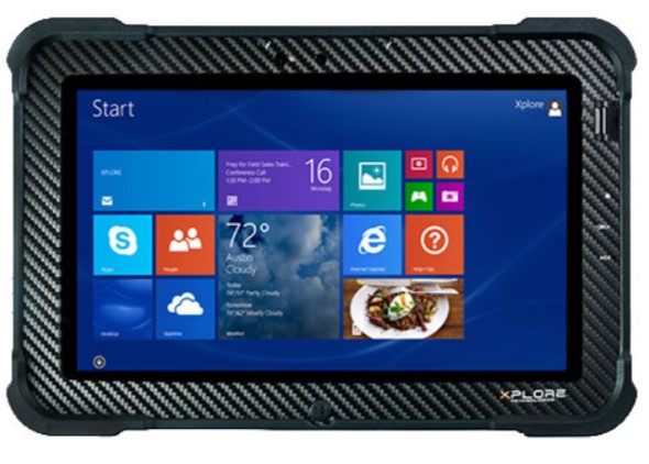 Xplore Xslate B10 tablet ATEX Zone 2 windows 10 pro 8GB 4G LTE