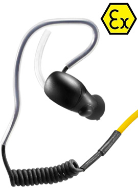 ATEX In-Ear Headset Invisio M3 Ex