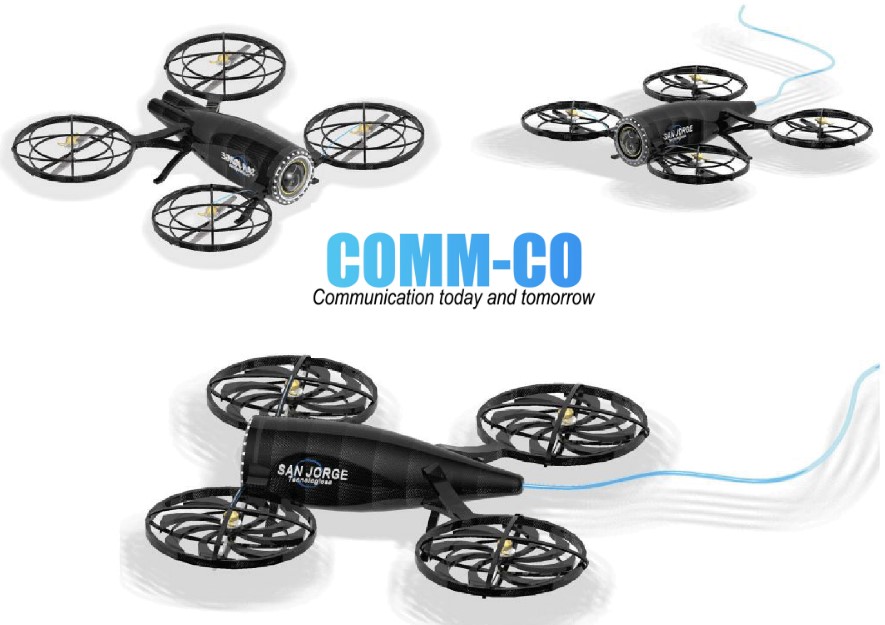 Safe atex zone 0 drone for explosive environments