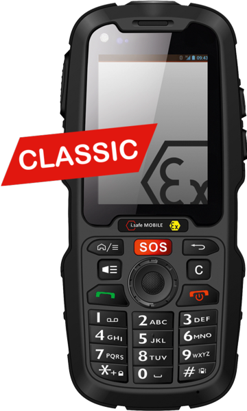 ATEX Mobile phone IS-310.2 CLASSIC Zone 2/22
