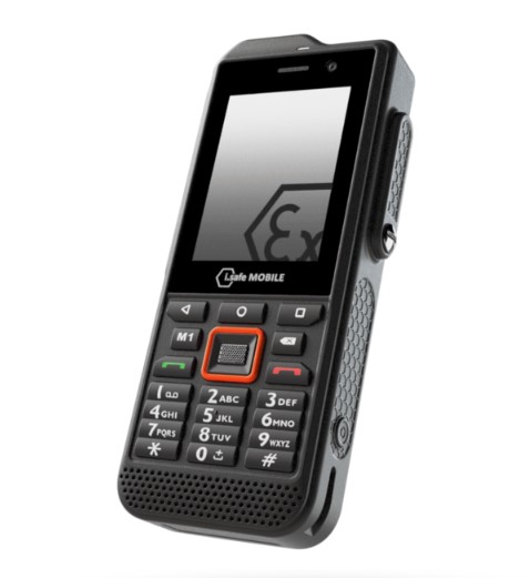 IS330.1 - Atex Zone 1/21 - Andr.9 - 4G LTE - 2,6" - SOS/PTT key