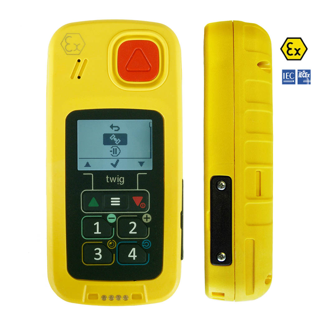 TWIG One Ex, intrinsically safe personal alarm