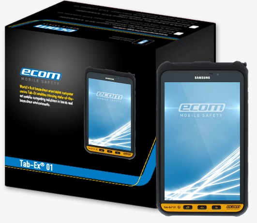ATEX tablet Tab-EX  02 Zone 2 & Division 2